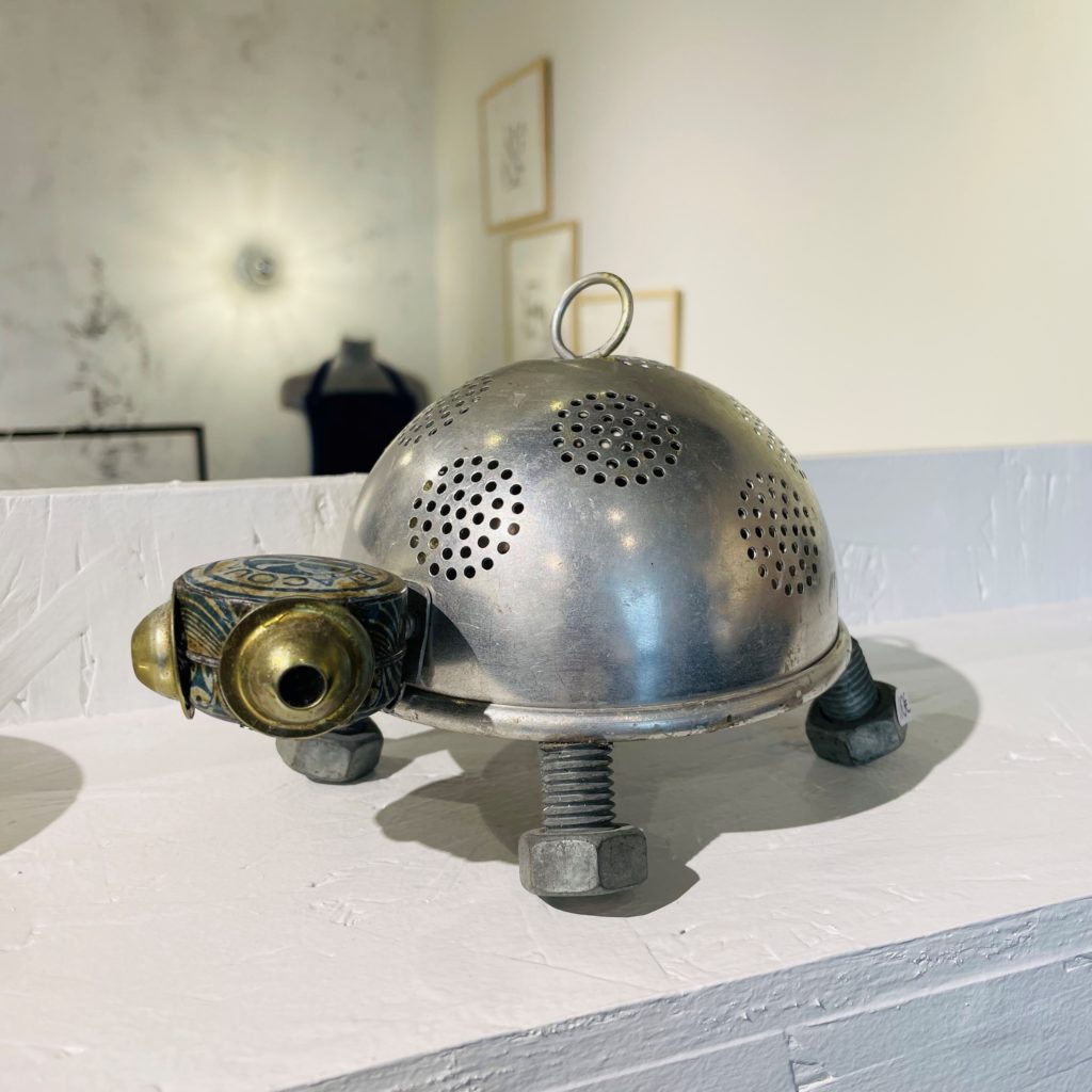 L'Atelier CLF - Les sculptures récup d'Audrey Blanquet - la tortue